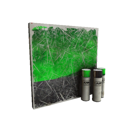 Strange Health and Hell (Green) War Paint (Well-Worn)