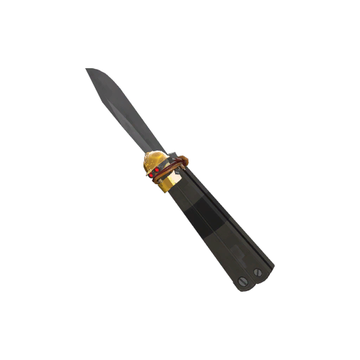 Strange Gold Botkiller Knife Mk.II