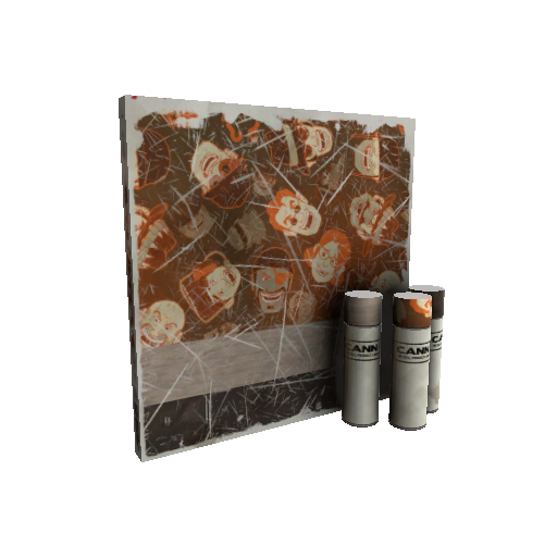 Strange Sarsaparilla Sprayed War Paint (Well-Worn)
