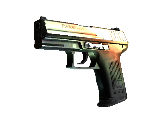 Souvenir P2000 | Amber Fade (Minimal Wear)