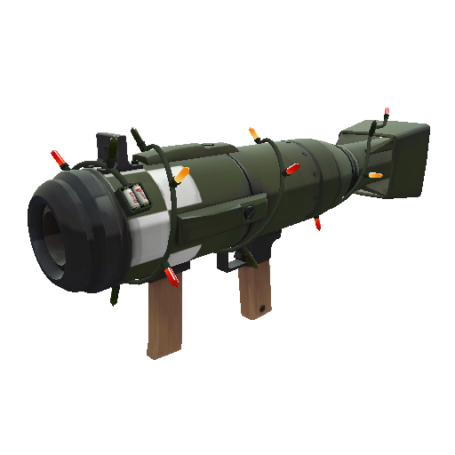 Strange Festivized Professional Killstreak Air Strike