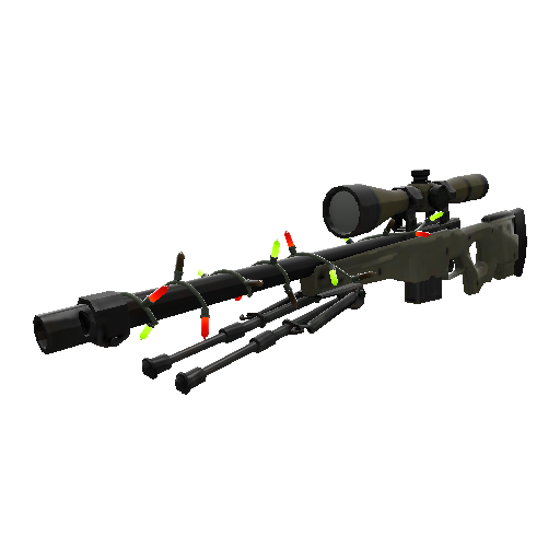 Strange Festivized Specialized Killstreak AWPer Hand