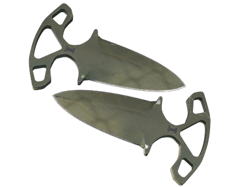 ★ StatTrak™ Shadow Daggers | Safari Mesh (Well-Worn)