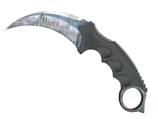 ★ StatTrak™ Karambit | Rust Coat (Well-Worn)