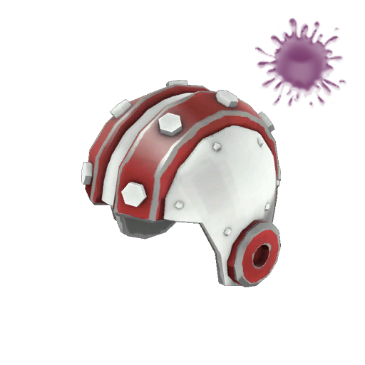 Unusual Cyborg Stunt Helmet
