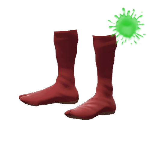 Strange Red Socks