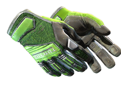 ★ Specialist Gloves | Emerald Web (Well-Worn)