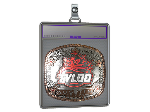 Sticker Slab | TYLOO (Foil) | Austin 2025