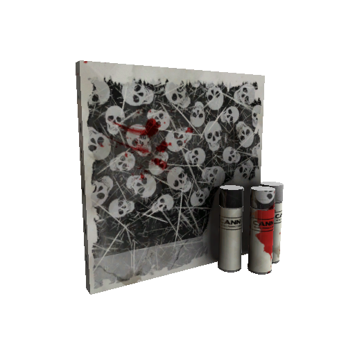 Strange Skull Cracked War Paint (Battle Scarred)