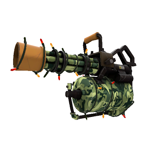 Strange Festivized Specialized Killstreak King of the Jungle Minigun (Minimal Wear)