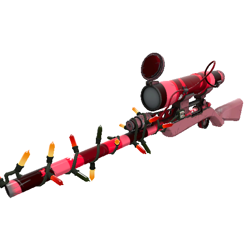 Unusual Festivized Specialized Killstreak Snowflake Swirled Sniper Rifle (Field-Tested)