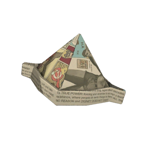 The Manniversary Paper Hat