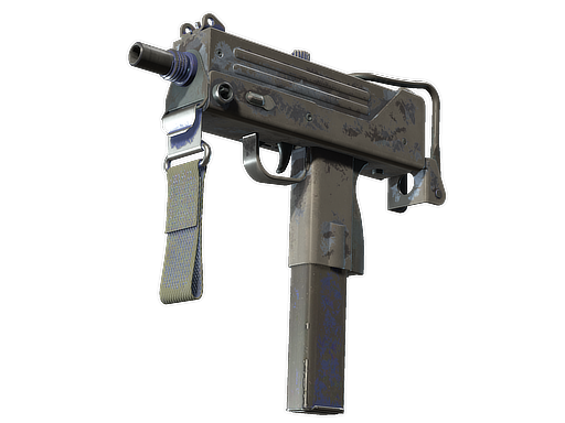 MAC-10 | Storm Camo (Battle-Scarred)