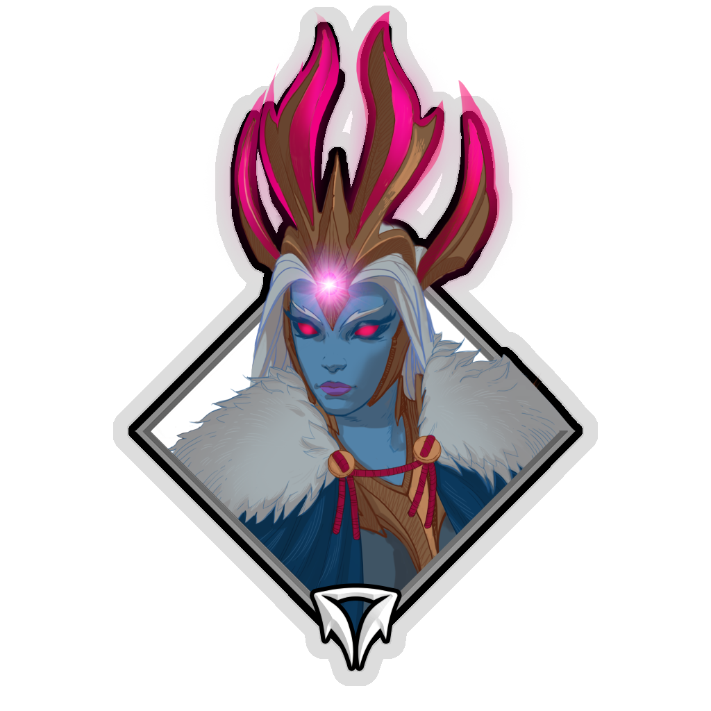 Crownfall Sticker - Shen (Parka)