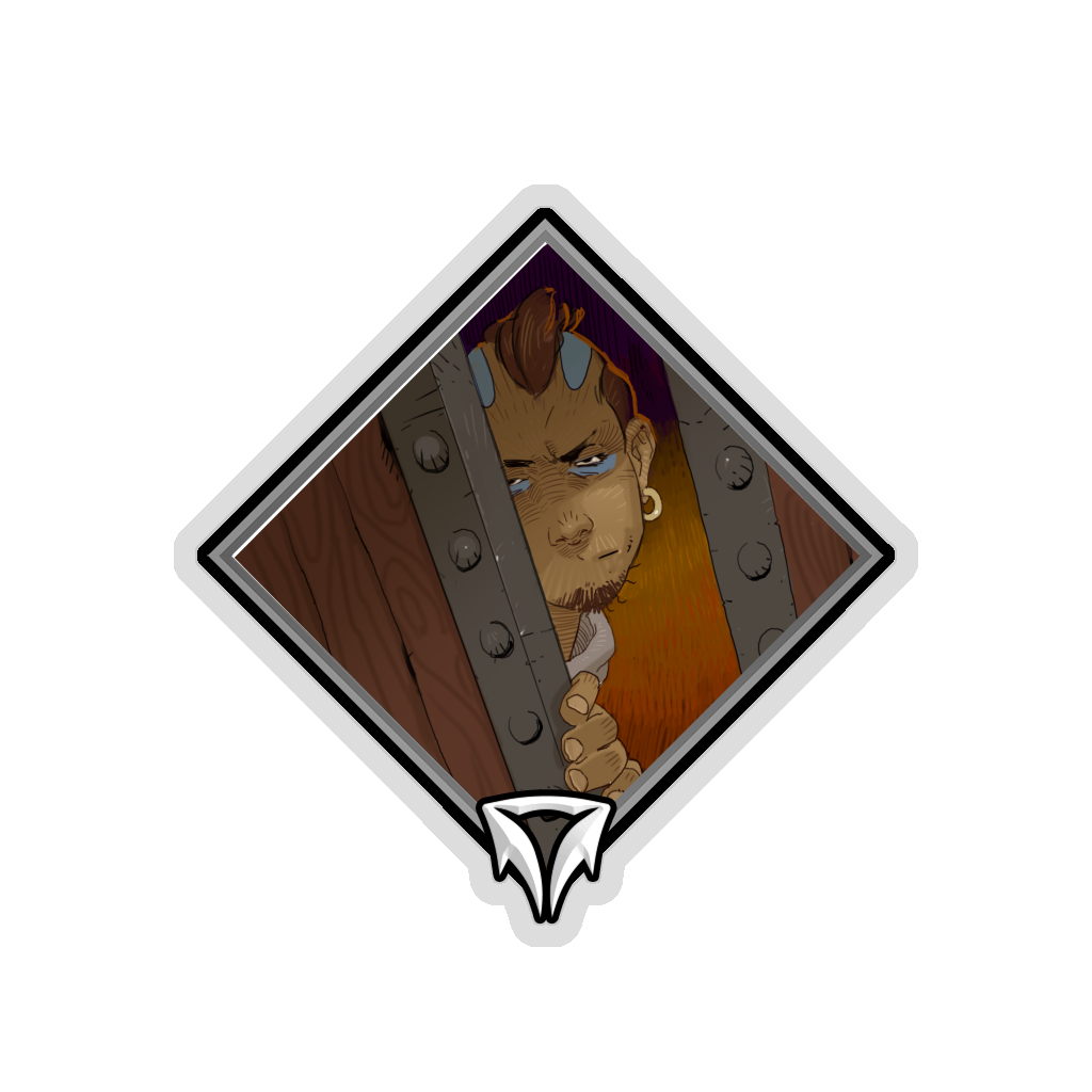 Crownfall Sticker - Blueheart Disciple