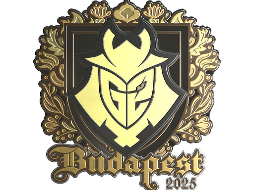 Sticker | G2 esports (Gold) | Budapest 2025