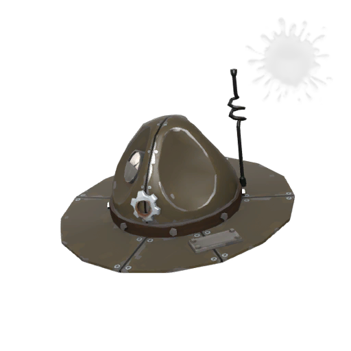 Unusual Full Metal Drill Hat