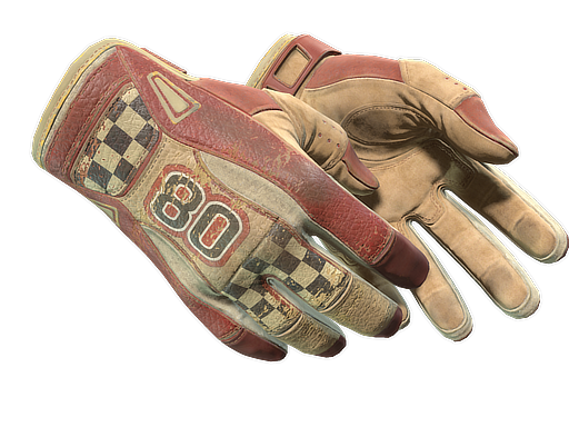 ★ Sport Gloves | Red Racer (Battle-Scarred)
