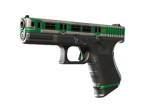 Souvenir Glock-18 | Green Line (Minimal Wear)