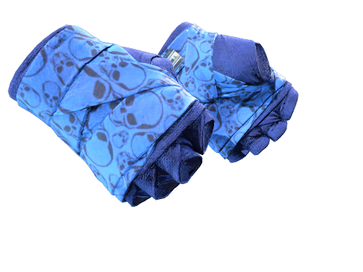 ★ Hand Wraps | Cobalt Skulls (Minimal Wear)