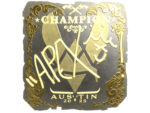 Sticker | apEX (Gold, Champion) | Austin 2025
