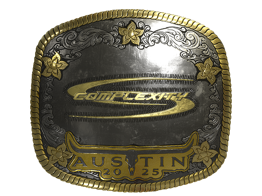 Sticker | Complexity Gaming (Gold) | Austin 2025