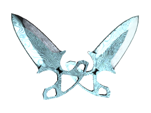 ★ StatTrak™ Shadow Daggers | Damascus Steel (Minimal Wear)