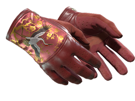 ★ Driver Gloves | Brocade Crane (Minimal Wear)